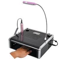 HKM-883859 Nail Polish Remover Vacuum Cleaner – Multifunctional All-in-One Machine in White & Black