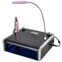 HKM-883859 Nail Polish Remover Vacuum Cleaner – Multifunctional All-in-One Machine in White & Black
