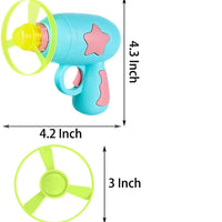 HKM-417235 Interactive Spinning Cat Toy with Launching Frisbees for Indoor Fun