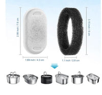 HKM-694739 Stainless Steel Pet Water Dispenser Filter Element for Dogs and Cats