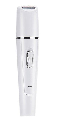 HKM-137875 5-in-1 Multi-Functional Portable Face and Body Electric Massager and Skin Care Scrubber with Latex Brush Heads