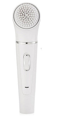 HKM-137875 5-in-1 Multi-Functional Portable Face and Body Electric Massager and Skin Care Scrubber with Latex Brush Heads