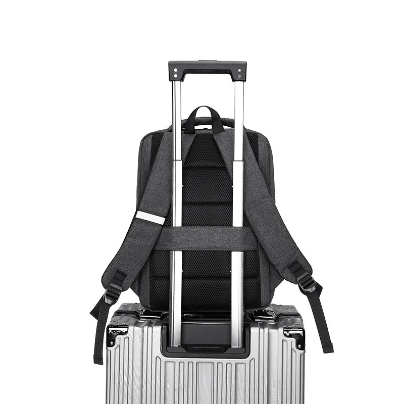 KTX-003475 Versatile USB Charging Backpack for Business Travel and Daily Use, Suitable for Men and Women