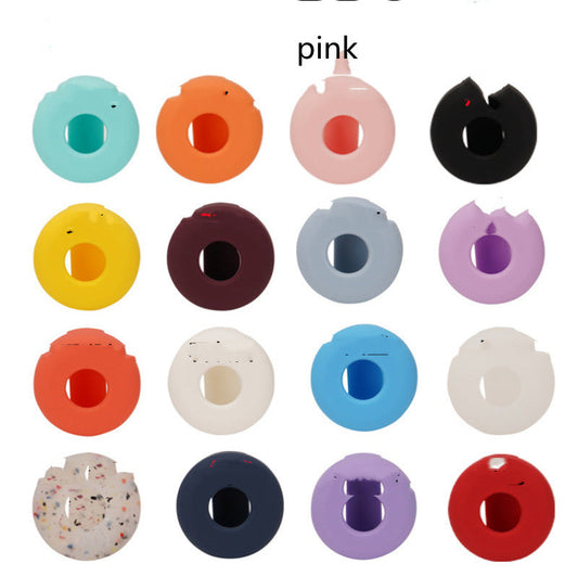 HKM-436691 Silicone Protective Sleeve for Airtags - Anti-Lost Cover for Pet Collars in Various Colors
