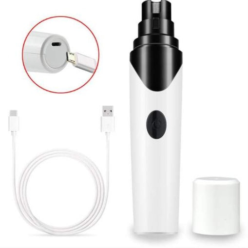 HKM-037075 Electric Pet Nail Grinder with Low Noise and Vibration for Dogs, Cats, and Small Animals