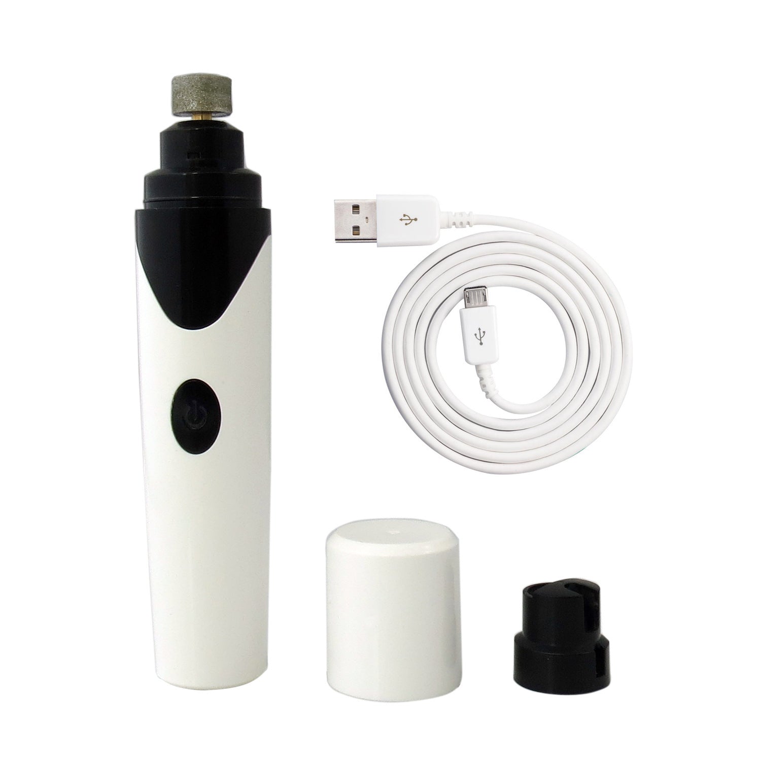 HKM-037075 Electric Pet Nail Grinder with Low Noise and Vibration for Dogs, Cats, and Small Animals