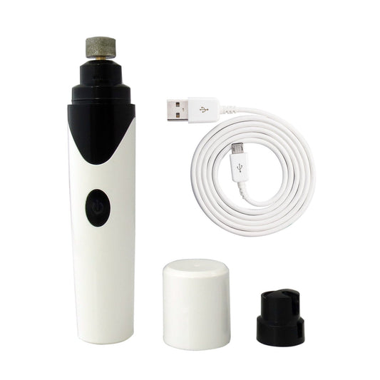 HKM-037075 Electric Pet Nail Grinder with Low Noise and Vibration for Dogs, Cats, and Small Animals