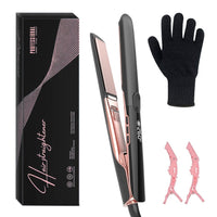 HKM-282323 Anion Hair Straightener and Curler with Real-Time Temperature Display