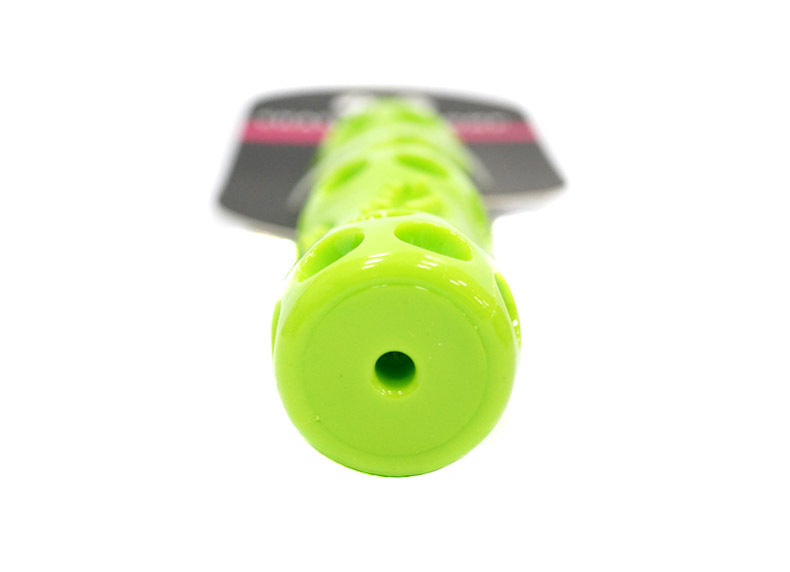 HKM-595411 Durable Dog Vocal Stick for Fetch and Dental Care – Soft & Hard Plastic, Squeaky Play Toy, Two Sizes Available