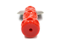 HKM-595411 Durable Dog Vocal Stick for Fetch and Dental Care – Soft & Hard Plastic, Squeaky Play Toy, Two Sizes Available