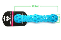 HKM-595411 Durable Dog Vocal Stick for Fetch and Dental Care – Soft & Hard Plastic, Squeaky Play Toy, Two Sizes Available