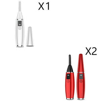 HKM-848211 Portable Electric Eyelash Curler - Compact Design, Rapid Heating, Rechargeable Battery