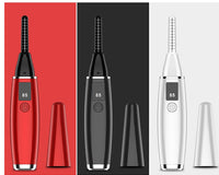 HKM-848211 Portable Electric Eyelash Curler - Compact Design, Rapid Heating, Rechargeable Battery