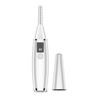 HKM-848211 Portable Electric Eyelash Curler - Compact Design, Rapid Heating, Rechargeable Battery