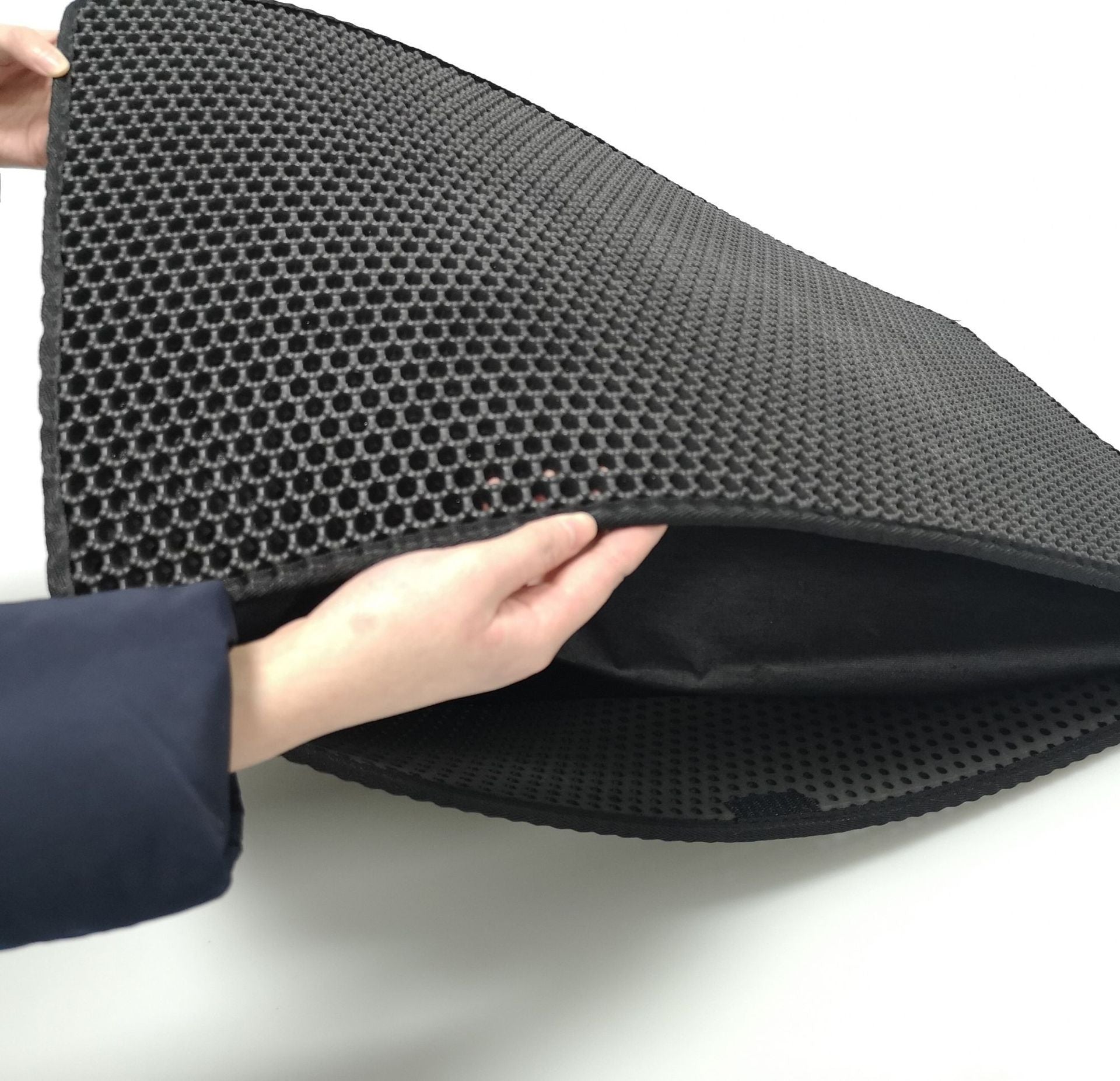 JMT-126026 Double-Layer Washable EVA Cat and Dog Litter Mat - Multiple Sizes and Colors Available