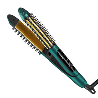 HKM-601619 Dual-Use Anti-Scalding Hair Styler with Adjustable Temperature Settings