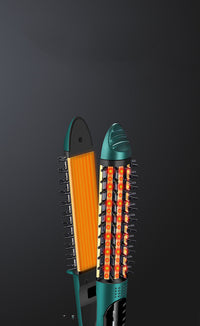 HKM-601619 Dual-Use Anti-Scalding Hair Styler with Adjustable Temperature Settings