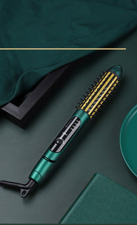 HKM-601619 Dual-Use Anti-Scalding Hair Styler with Adjustable Temperature Settings