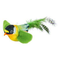 HKM-806675 Interactive Flapping Bird Cat Toy with Chirping Sound and Realistic Movement