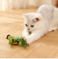 HKM-806675 Interactive Flapping Bird Cat Toy with Chirping Sound and Realistic Movement