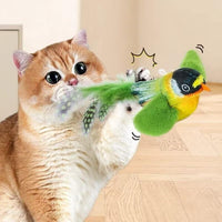 HKM-806675 Interactive Flapping Bird Cat Toy with Chirping Sound and Realistic Movement
