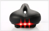 HKM-886035 Comfortable Bicycle Seat with Integrated LED Light for Safety and Visibility