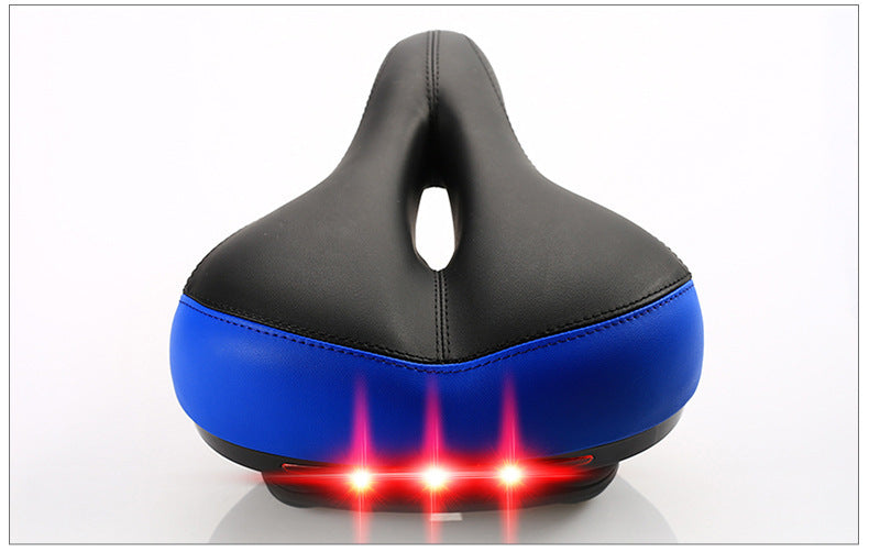 HKM-886035 Comfortable Bicycle Seat with Integrated LED Light for Safety and Visibility