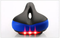 HKM-886035 Comfortable Bicycle Seat with Integrated LED Light for Safety and Visibility