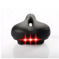 HKM-886035 Comfortable Bicycle Seat with Integrated LED Light for Safety and Visibility
