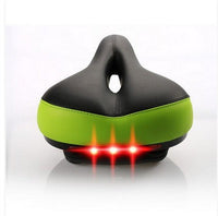 HKM-886035 Comfortable Bicycle Seat with Integrated LED Light for Safety and Visibility