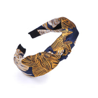 HKM-770003 Korean Style Unisex Wide-Sided Knotted Face Wash Headband