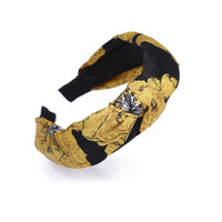 HKM-770003 Korean Style Unisex Wide-Sided Knotted Face Wash Headband
