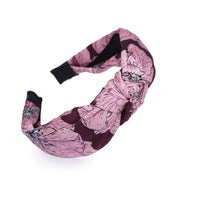 HKM-770003 Korean Style Unisex Wide-Sided Knotted Face Wash Headband