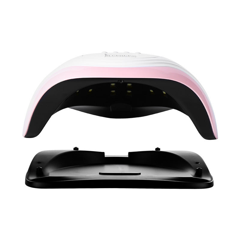 HKM-123603 168W UV/LED Nail Lamp for Phototherapy – White, American and European Plug Options