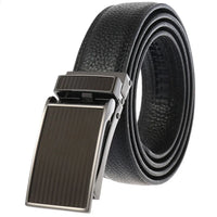 HKM-774739 Men's Leather Belt with Automatic Buckle – Model LY33-0222-5