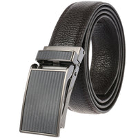HKM-774739 Men's Leather Belt with Automatic Buckle – Model LY33-0222-5