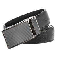 HKM-774739 Men's Leather Belt with Automatic Buckle – Model LY33-0222-5