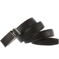 HKM-774739 Men's Leather Belt with Automatic Buckle – Model LY33-0222-5