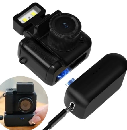 KTX-200019 Compact HD Digital Camera for Students - Portable Retro Design for Vlogging and Travel