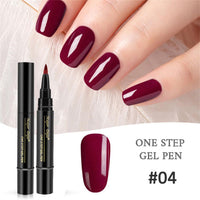 HKM-253523 One-Step Nail Polish Gel Pen – Long-Lasting, Odorless & Easy to Remove