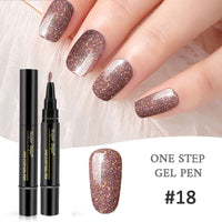 HKM-253523 One-Step Nail Polish Gel Pen – Long-Lasting, Odorless & Easy to Remove