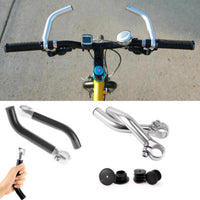 HKM-620435 Aluminum Alloy Bicycle Handlebar Rest with Handlebar Plug