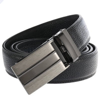 HKM-183763 Genuine Leather Automatic Buckle Belt for Versatile Styling and Comfort