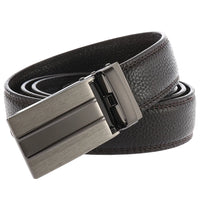 HKM-183763 Genuine Leather Automatic Buckle Belt for Versatile Styling and Comfort