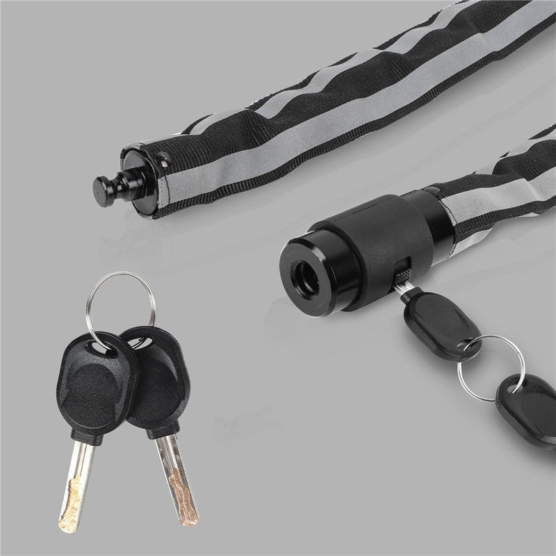 HKM-782291 Bicycle Anti-Theft Security Chain Lock for MTB and Cycling