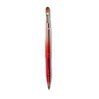 HKM-261011 Multifunctional Eye Shadow and Lip Glaze Brush with Telescopic Aluminum Handle