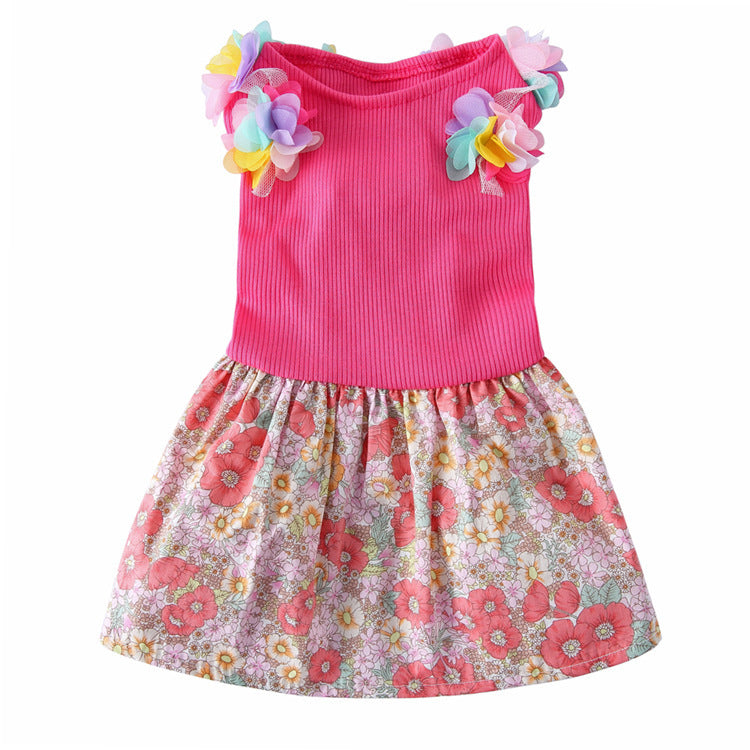 HKM-352083 Simple Print Skirt for Dogs in Various Colors and Sizes