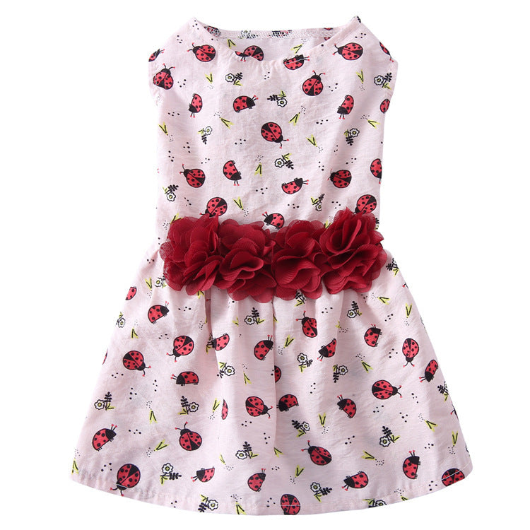 HKM-352083 Simple Print Skirt for Dogs in Various Colors and Sizes