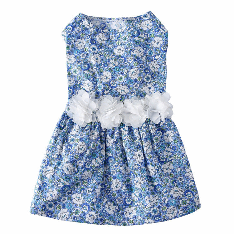 HKM-352083 Simple Print Skirt for Dogs in Various Colors and Sizes