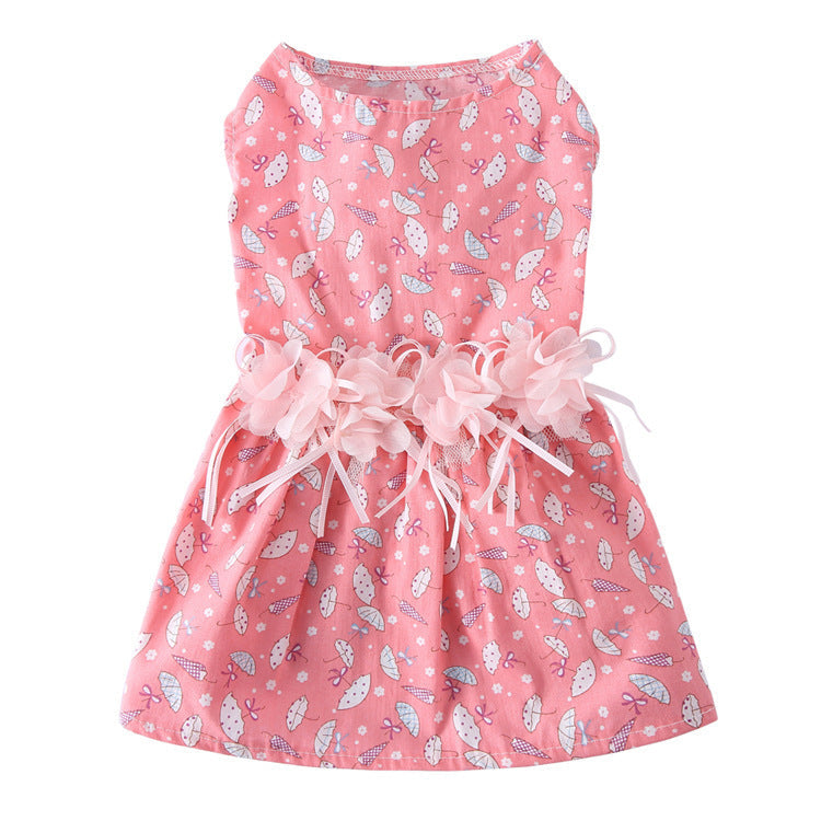 HKM-352083 Simple Print Skirt for Dogs in Various Colors and Sizes